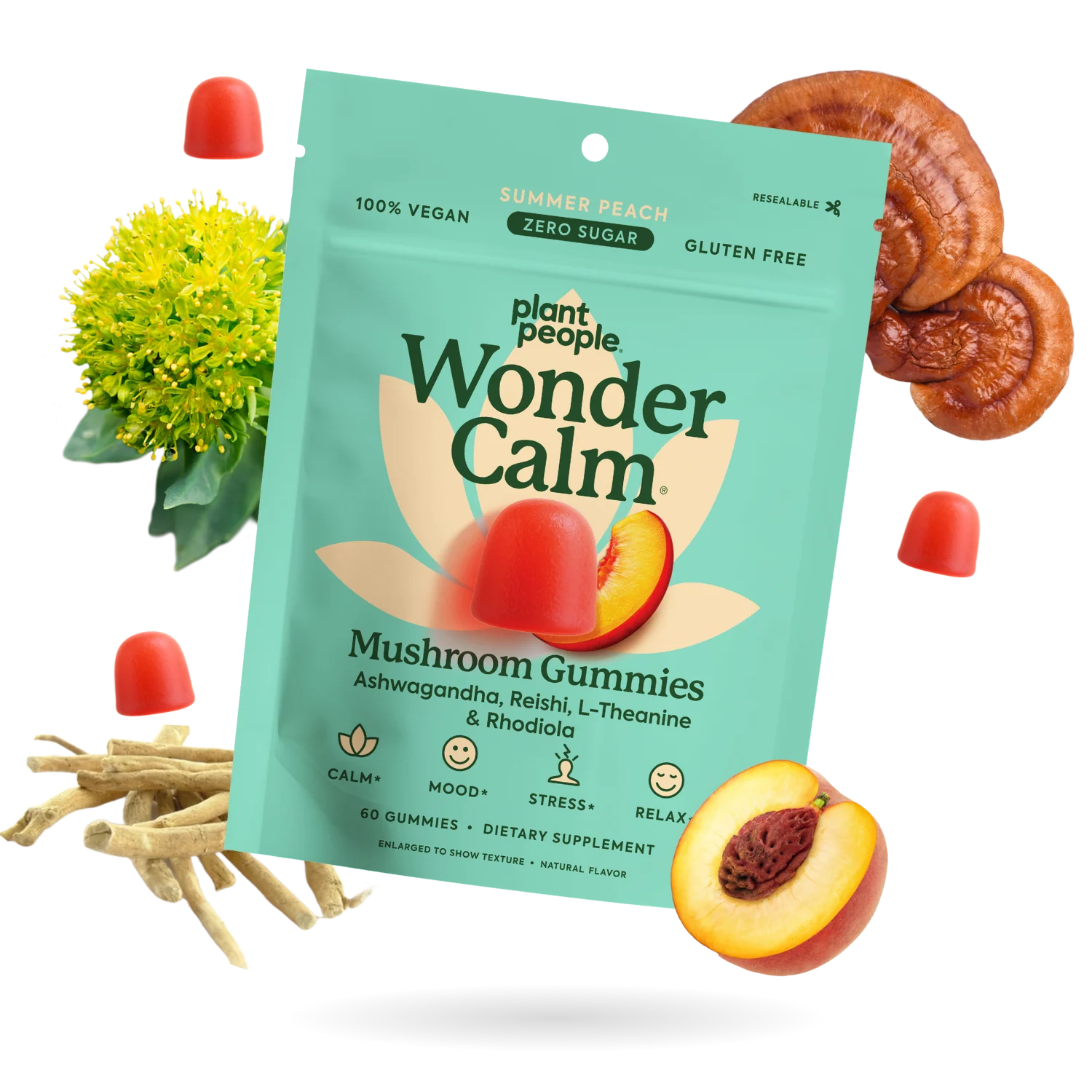 Plant People Wonder Calm Gummies